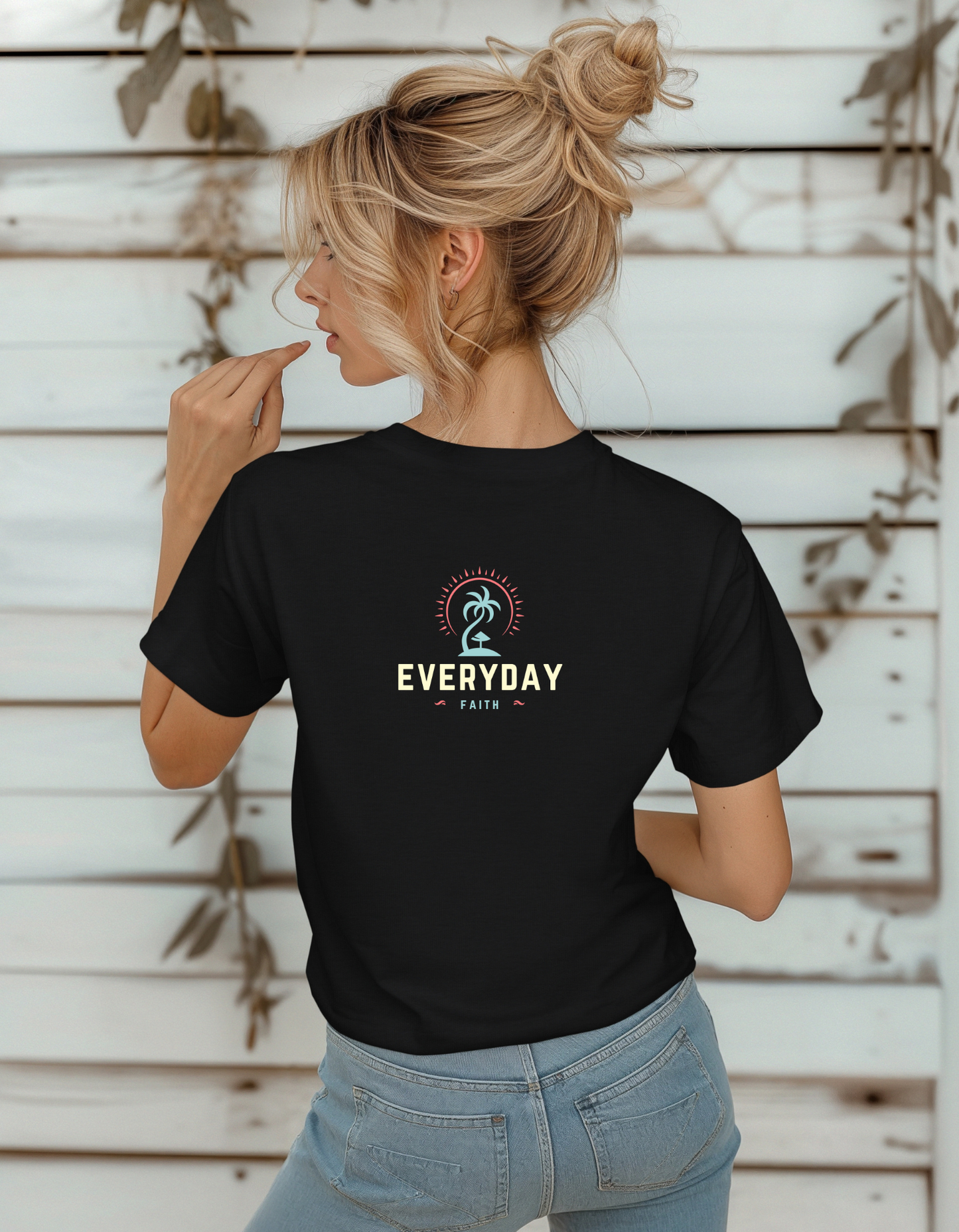 Women's Everyday Faith Summer Island Short Sleeve Tee