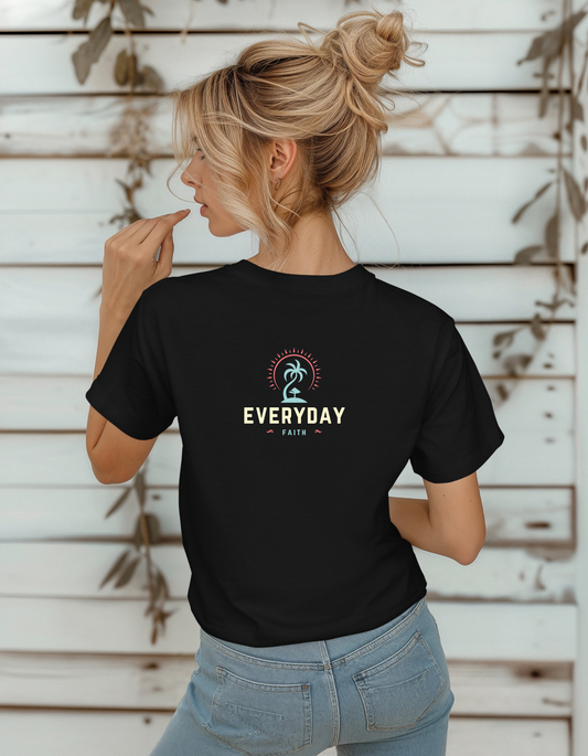 Women's Everyday Faith Summer Island short sleeve tee