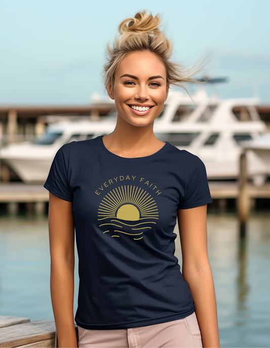 Women's Everyday Faith Sunshine Short Sleeve Tee