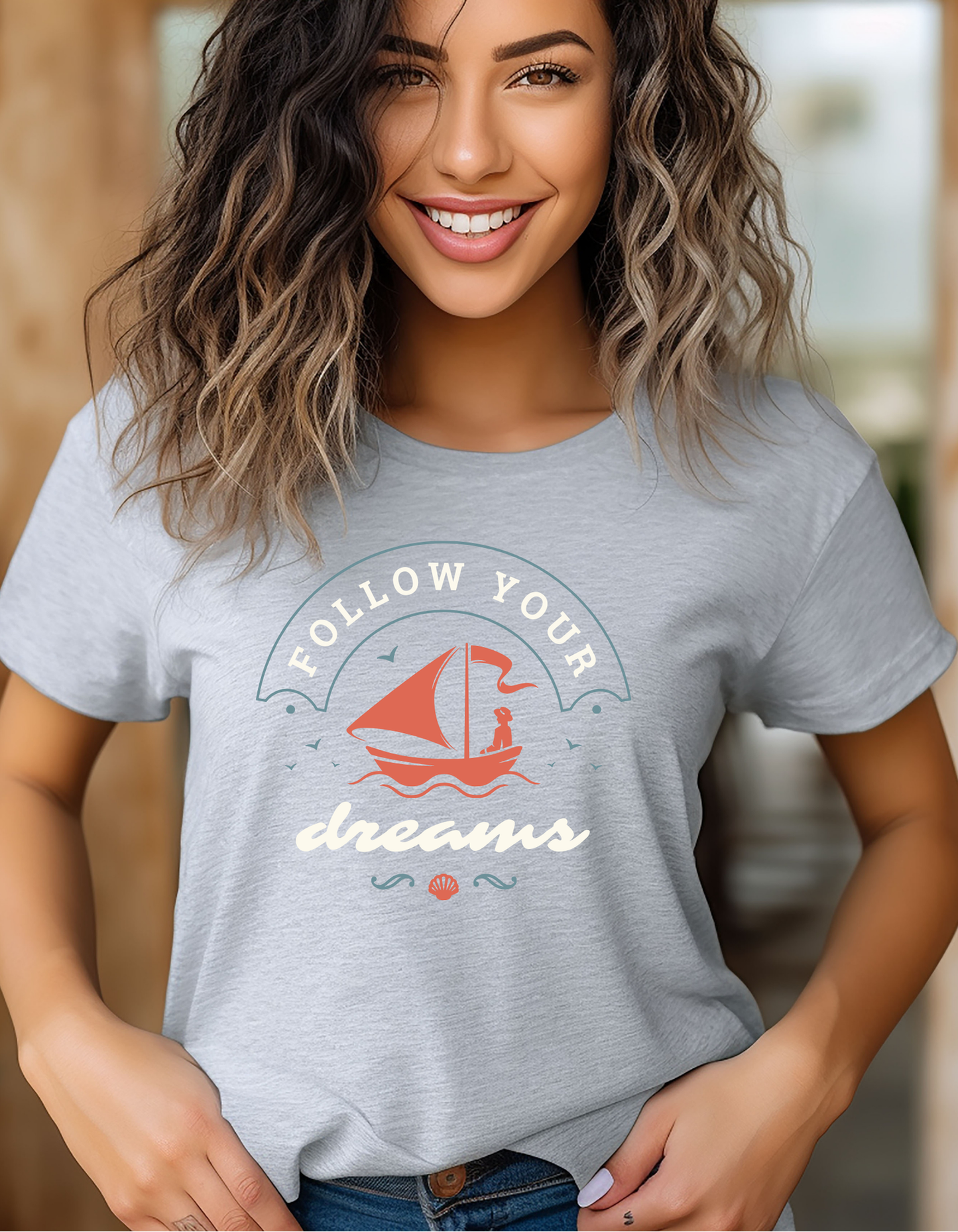 Women's Follow Your Dreams Short Sleeve Tee