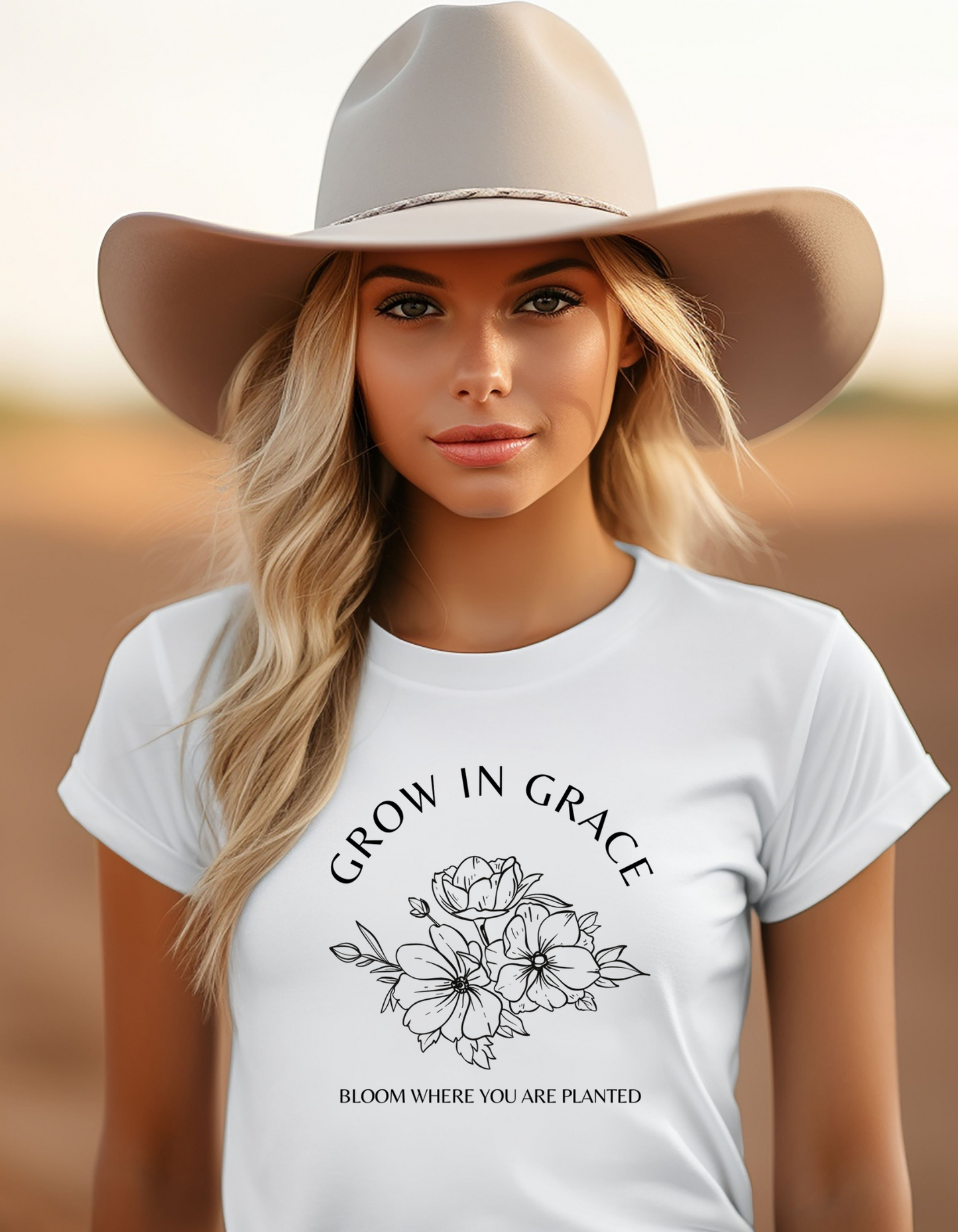 Women's Grow in Grace short sleeve tee