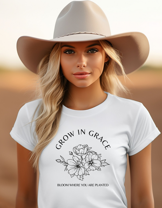 Women's Grow In Grace Short Sleeve Tee