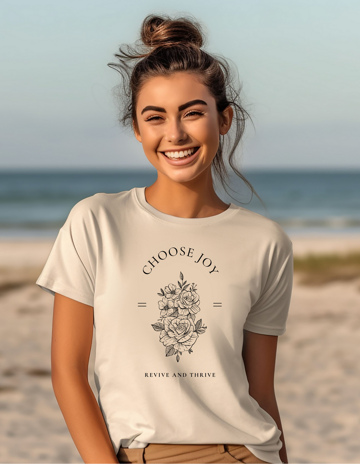 Women's Choose Joy Revive And Thrive Short Sleeve Tee