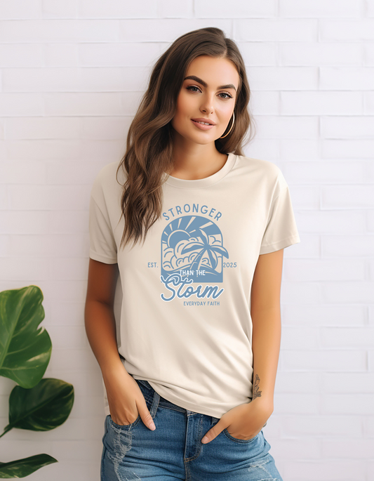 Women's Stronger than the Storm short sleeve tee